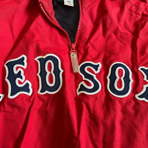 Vintage Authentic Majestic XXL Boston Red Sox Zip Pull Over Jacket - Picture 5 of 15